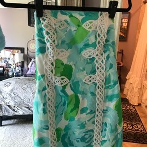Lilly Pulitzer strapless dress